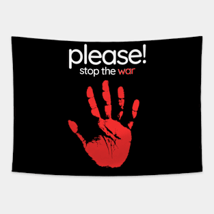 Please stop the war Tapestry