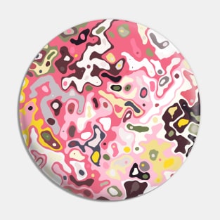 Modern abstract pattern Pin