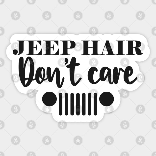 Jeep Hair Don't Care T-Shirt Jeep Hair Don't Care T-Shirt