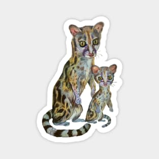 Cute Genets Magnet