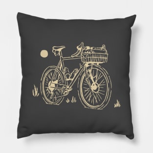 Vintage Gravel Bikepacking Pillow