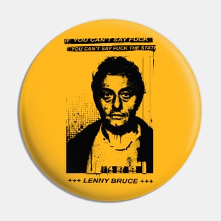 Lenny Bruce Punk Pin