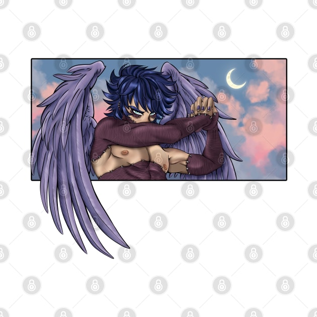 Dabi Fallen Angel by Chibizilla_Art