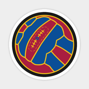 Barcelona Vintage Football Magnet