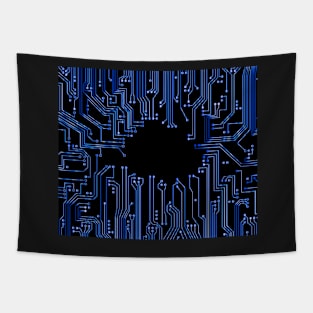 Electronic Circuit Pattern Tapestry