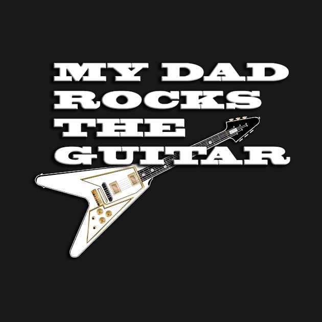 My Dad Rocks The Guitar by evaninla