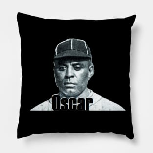 Salute to Oscar Charleston Design Pillow