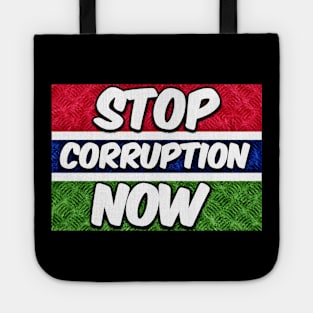Gambia Stop Corruption Now Tote