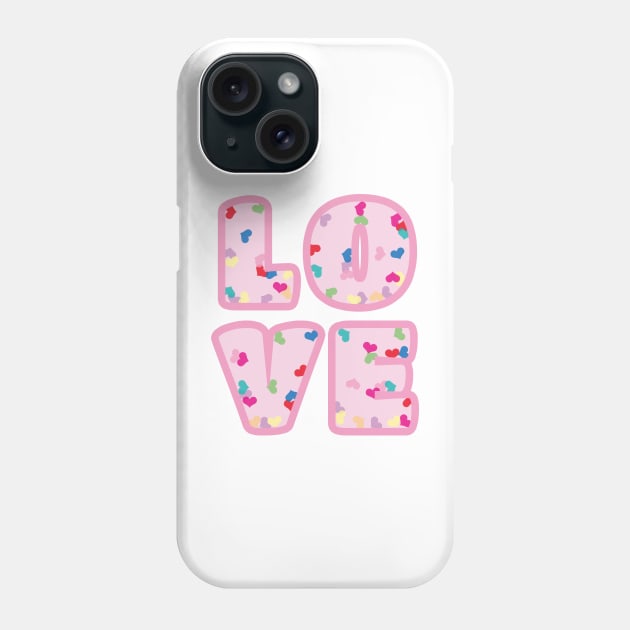 Happy Valentine Day - LOVE Phone Case by EunsooLee