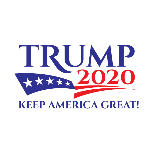 TRUMP2020 KEEP AMERICA GREAT! by BlackSideDesign