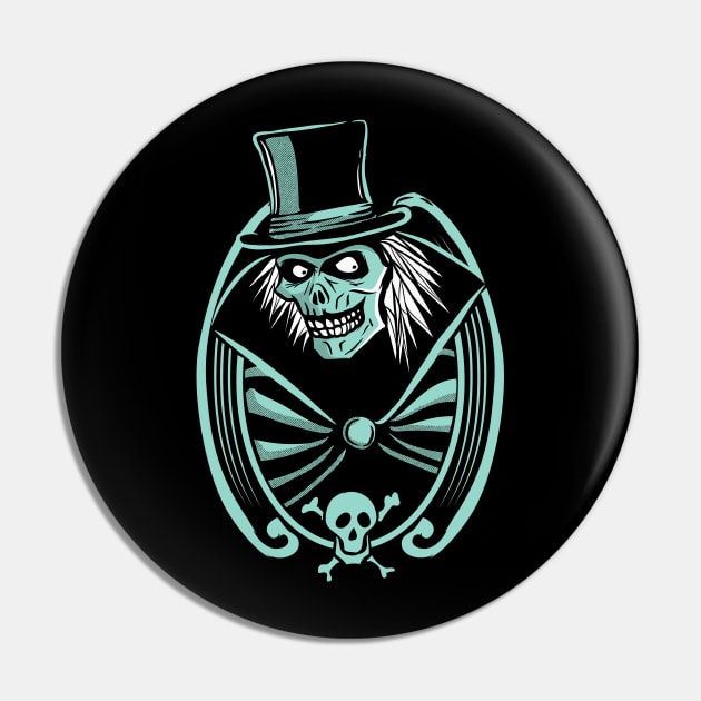 The Haunted Mansion Hat Box Ghost Pin by lilspoonz