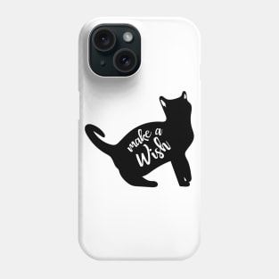 Make a wish cat Phone Case