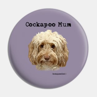 Cockapoo Dog Mum Pin