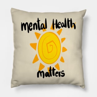 mental health matters Pillow