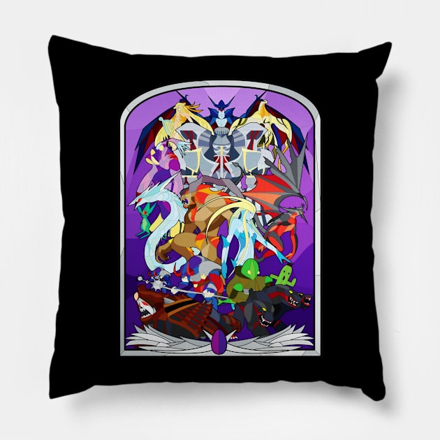 Stained Fantasy Pillow by sparkmark