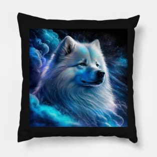 Luminous Samoyed Pillow