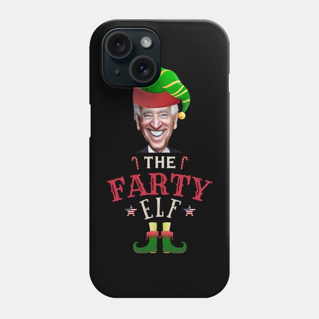 The Farty Biden Elf Funny | Sarcastic Political Anti Biden Design Phone Case by HROC Gear & Apparel