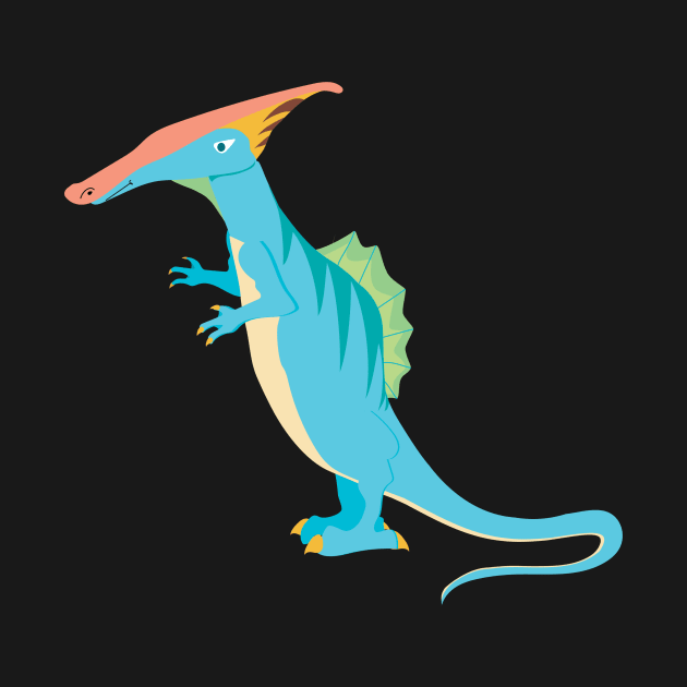 Parasaurolophus by riomarcos