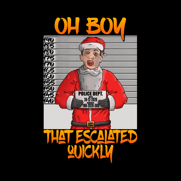 Christmas Escalation Police Santa Claus Meme by Monstershirts