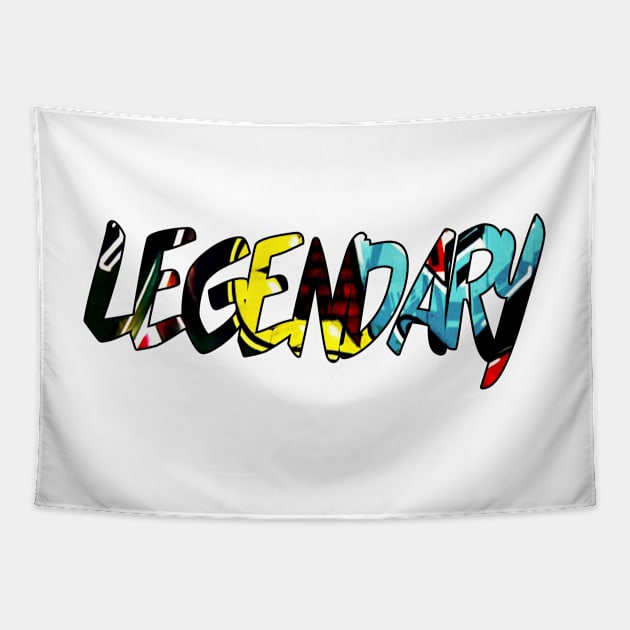 Legendary Graffiti Tapestry by legenarytshirts