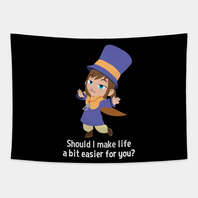 Hat Kid Tapestry by LevelADesigns