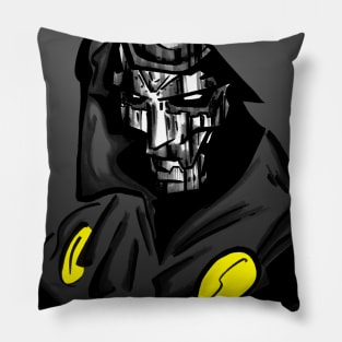 grey doctor doom in multiverse Pillow