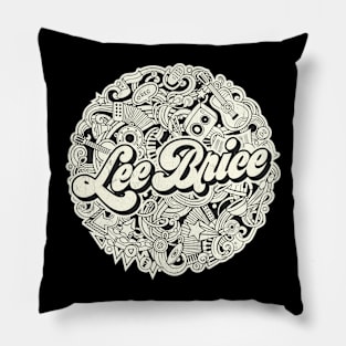 Vintage Circle - Lee Brice Pillow