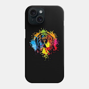 Neapolitan Mastiff watercolor Phone Case