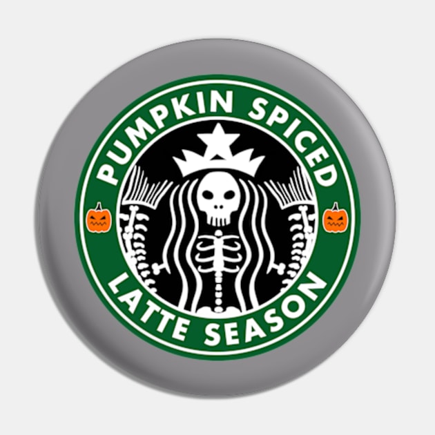 Pumpkin Spiced Latte Pin by Nyaxxy