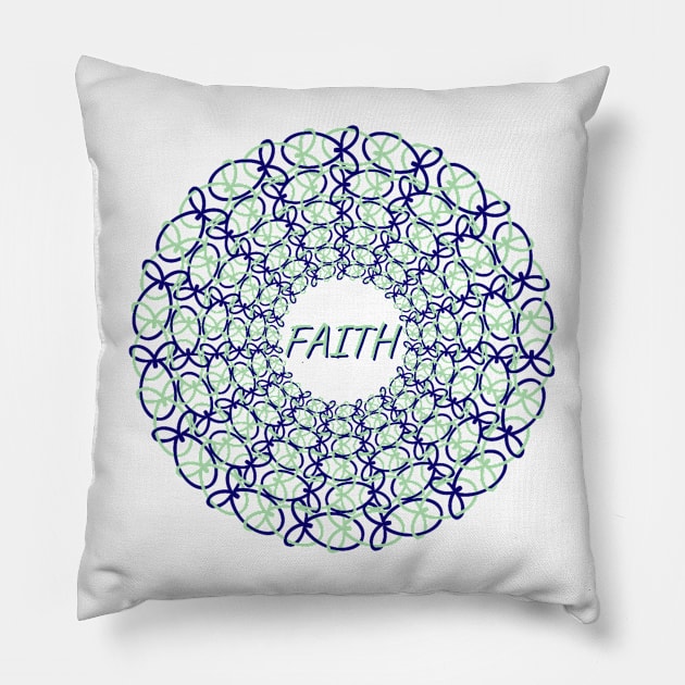 Faith Pillow by Bailamor