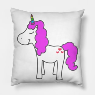 colourful unicorn Pillow