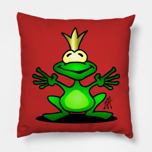 Frog prince Pillow