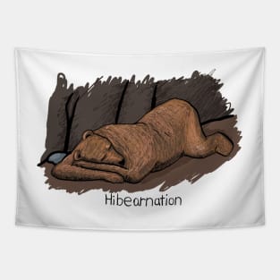 Hibearnation Tapestry