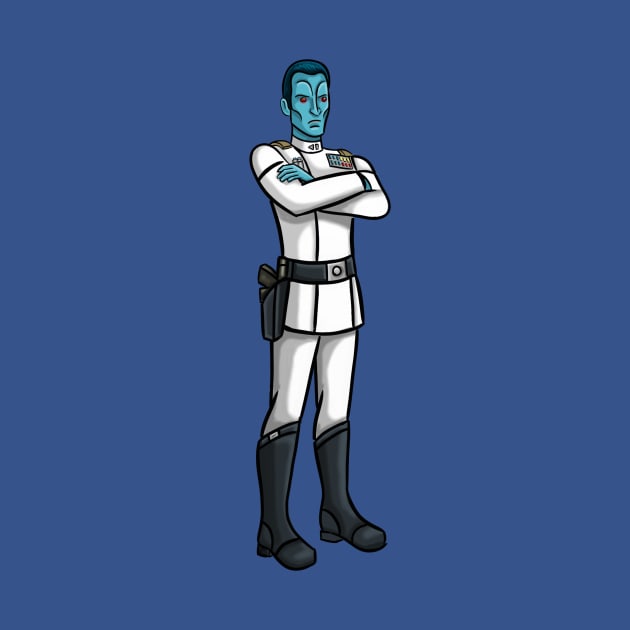 Rebel Toons Thrawn by SpaceMomCreations