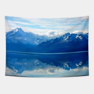 Lake Pukaki, New Zealand landscape Tapestry