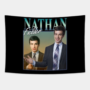 Nathan Fielder Vintage Retro Tapestry