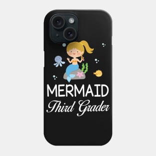 Mermaid Student Third Grader Back To School Sister Daughter Phone Case