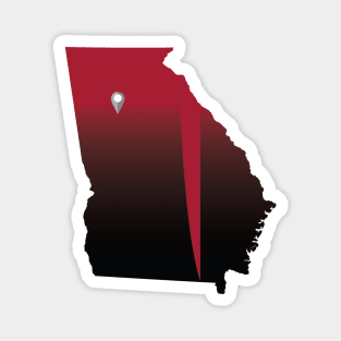 Atlanta Football Magnet