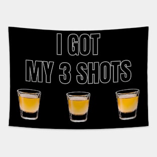 I got my 3 shots Tapestry