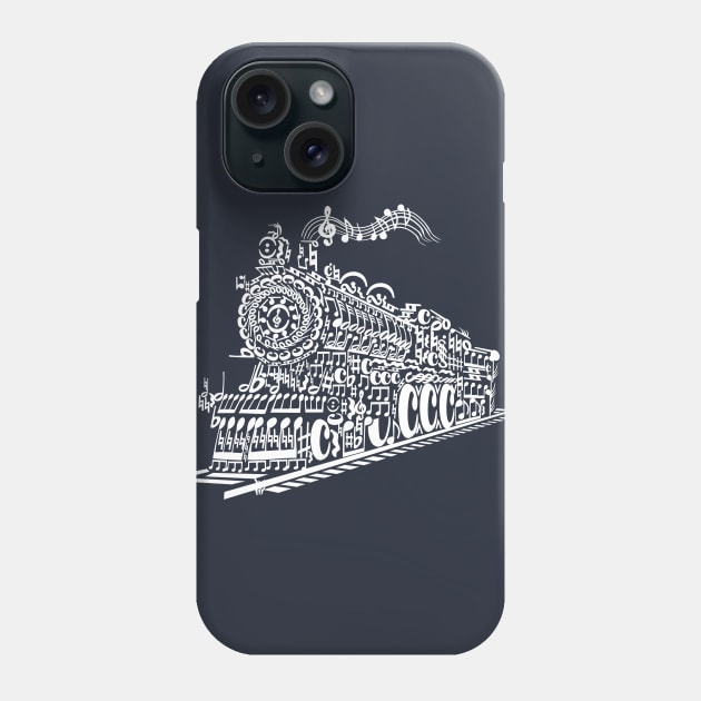 Train Song Phone Case by caffeinart