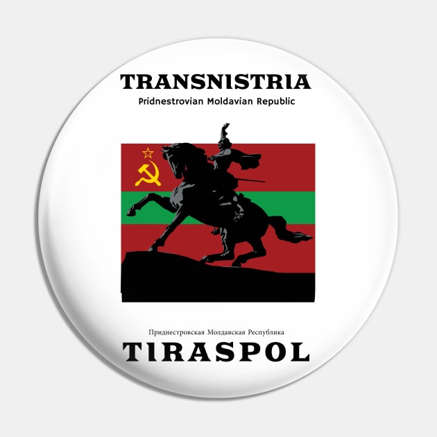 make a journey to Transnistria Pin by KewaleeTee