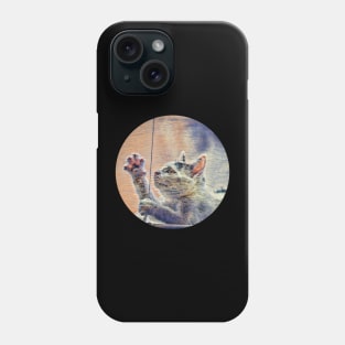 Catlike floppy cat Phone Case