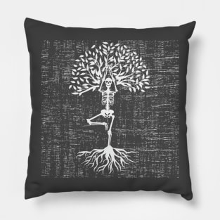 Skeleton Tree Of LIfe Shirt Pillow