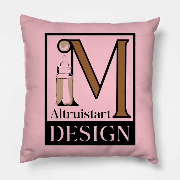 Altruistart  Design Pillow by Altruiself Design