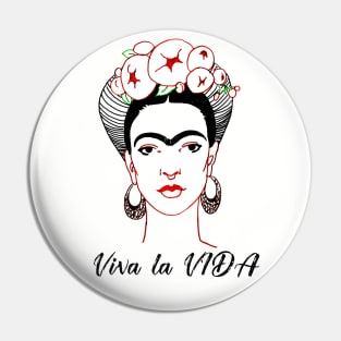 Frida kahlo portrait Pin