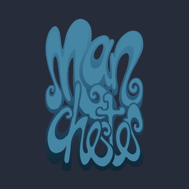 Manchester lettering - sailor blue by BigNoseArt