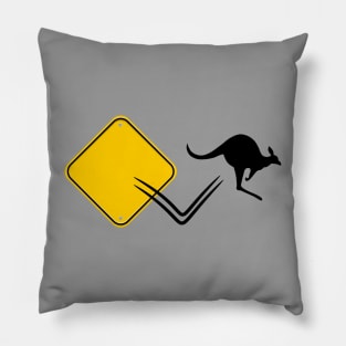 Kangaroo break out Pillow