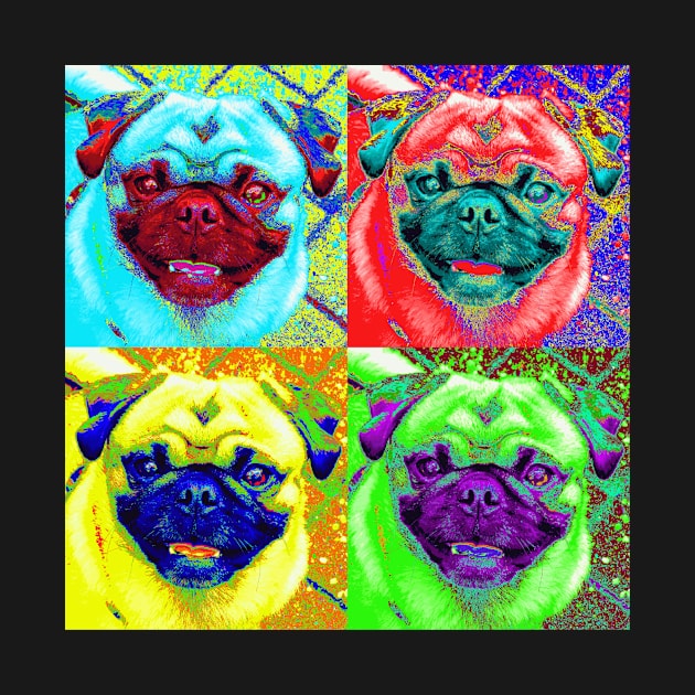 Pug Pop Art Design by Naves