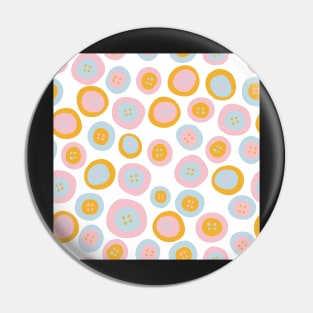 Wonky Buttons Pin