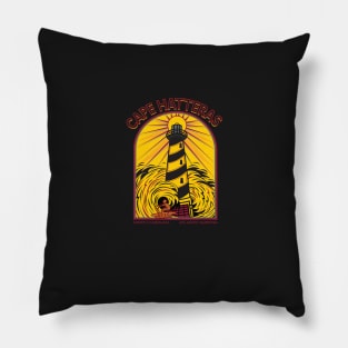 CAPE HATTERAS NORTH CAROLINA SURFING Pillow